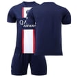 thumbnail image 1 of 2223 Paris Saint-Germain Messi Jersey Home No. 10 Neymar Mbappé No. 7 PSG Camiseta de fútbol para niñosSin talla, sin calcetines, 1 of 1