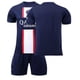 thumbnail image 1 of 2223 Paris Saint-Germain Messi Jersey Home No. 10 Neymar Mbappé No. 7 PSG Camiseta de fútbol para niñosSin número, sin calcetines, 1 of 1