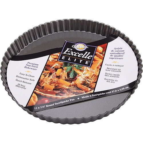 Wilton Excelle Elite 11" Fluted Edge Tart & Quiche Pan, Round 2105450