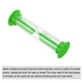 thumbnail image 3 of Uxcell 2 Minute Sand Timer, 6pack Small Sandy Clock, Count Down Sand Glass Green, 3 of 5
