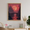thumbnail image 6 of Diamond Art Kits for Adults - Castle Moonlit Red Sky Bridge 5d Diamond Painting for Adults, Diamond Art for Adults Beginners, Frameless Diamond Painting Kits for Adults for Home Wall Decor, 6 of 7