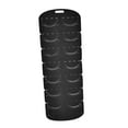 thumbnail image 3 of jifeng Baseball Cap Holder, Over Door Hat Organizer, Versatile Use, Closet Hat Rack for double row, 3 of 9