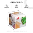 thumbnail image 2 of Rocae Christmas Gingerbread Cookies for High-grade Leather Tissue Box, Exquisite Fashionable Design, Office Tissue Box, Waterproof Family Tissue Box, 2 of 8