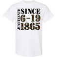thumbnail image 3 of Inktastic Juneteenth Since 6-19-1865 T-Shirt, 3 of 5