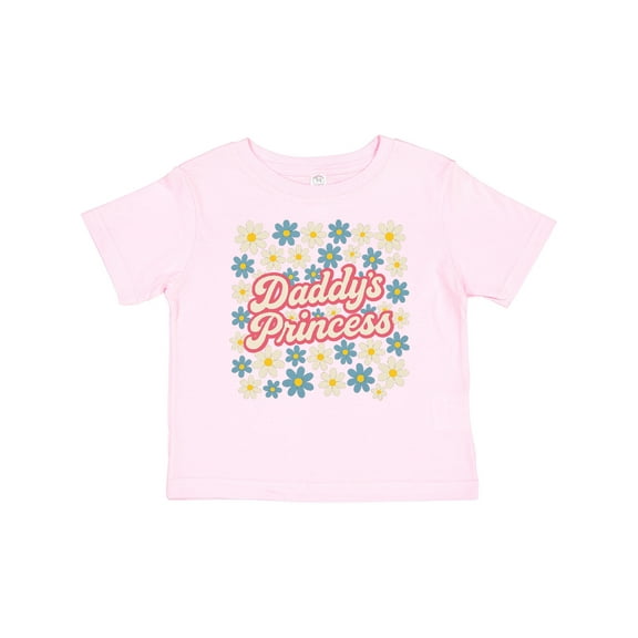 Inktastic Daddy's Princess Floral Design Boys or Girls Baby T-Shirt