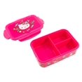 thumbnail image 4 of Fast Forward Hello Kitty Bento Lunch Box for Kids  Sanrio Food Container with Utensils  BPA-Free Toddler Lunch Kit with 3 Compartments  Bento Snack Box with Spoon & Fork, 4 of 5