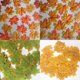 thumbnail image 3 of Gwong Decoración hogareña 100 unidades caídas falsas hojas de seda Favor de la boda Autumn Maple Hoja de la boda Decoración Gwong 13801, 3 of 5