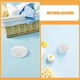 thumbnail image 3 of Worgeous 2pcs Wearable Breast Pump Diaphragm Replacement Parts Silicone Diaphragm Valve Accessories Silicone Flange Inserts Breastfeeding Pump Components, 3 of 8