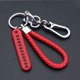thumbnail image 3 of Llavero Anti Lost Para Coche , Tarjeta De Número De Teléfono , Anillo De Llaves De Cuero Trenzado , Placa Para Vehículo , Accesorios, 3 of 4
