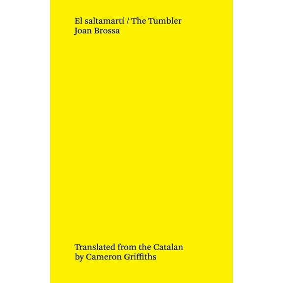 Joan Brossa, El saltamartÃ­ / The Tumbler, (Paperback)