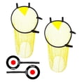thumbnail image 1 of jinwen 4Pcs Football Target Nets Soccer Training Goals for Garden or Field Foldable, 1 of 9