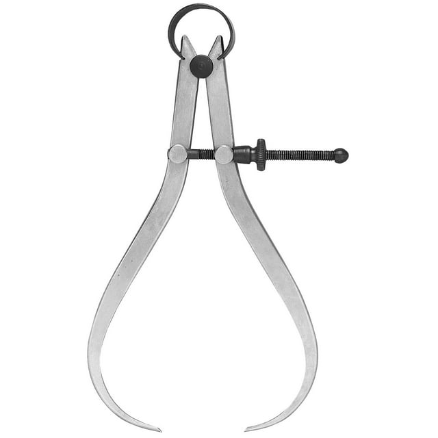 Caliper General Tools 452-6 exterior, capacidad de mordaza de 16 cm