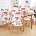 thumbnail image 2 of Yayeee 2 Pack Dining Chair Covers Stretch Parson Chairs Slipcovers Seat Protector, Watermelon Pattern, 2 of 6