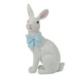thumbnail image 3 of Naittoop 2 PCS Easter Bunny Decor for Home, Large White Couple Rabbits Figurine Tabletop Decor, Cute Easter Gifts Resin Statues for Spring Holiday or Valentine's Day Indoor Party Table Centerpieces, 3 of 7