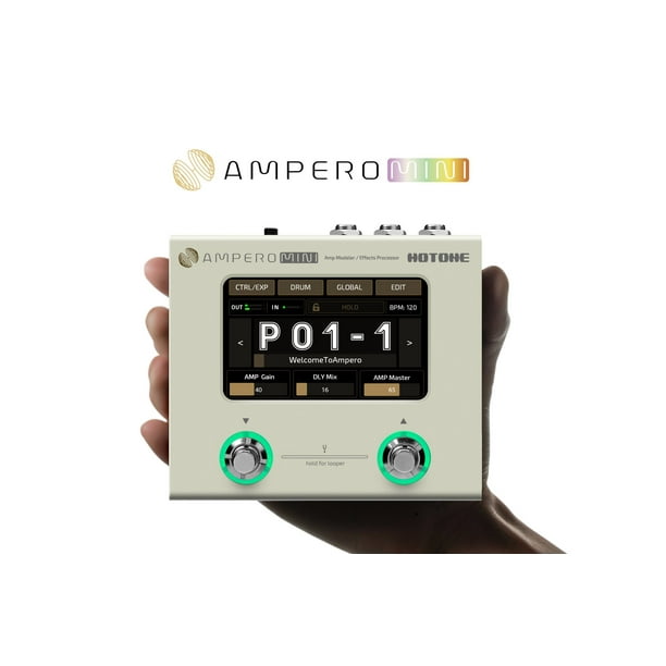 Hotone Ampero Mini Amp Modeler/Effects Processor Vanilla - Walmart.ca