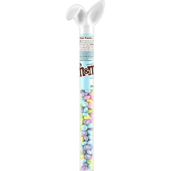 M&M'S Milk Chocolate Easter Candy Plastic Cane - 3 oz- Pack of 2