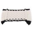 thumbnail image 3 of Mantel individual de algodón, posavasos de algodón, posavasos con borlas tejidas a mano, posavasos rectangulares, probados profesionalmente, 3 of 14