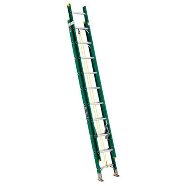 Louisville Ladder FE0620 20 ft. Fiberglass Type II Extension Ladder