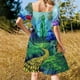 thumbnail image 5 of Camino a la Ciudad Esmeralda Vestido de manga corta vestidos de cóctel Vestidos elegantes, 5 of 7