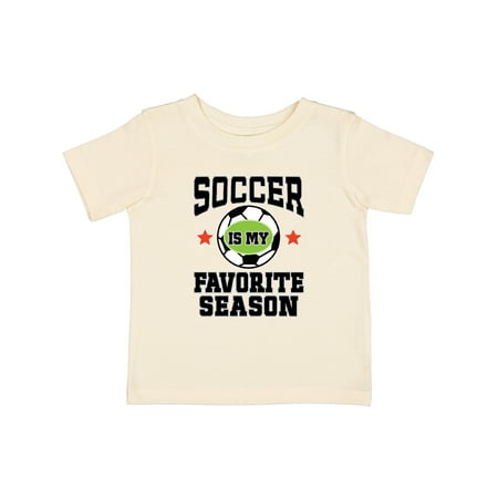

Inktastic Soccer is My Favorite Season Gift Baby Boy or Baby Girl T-Shirt