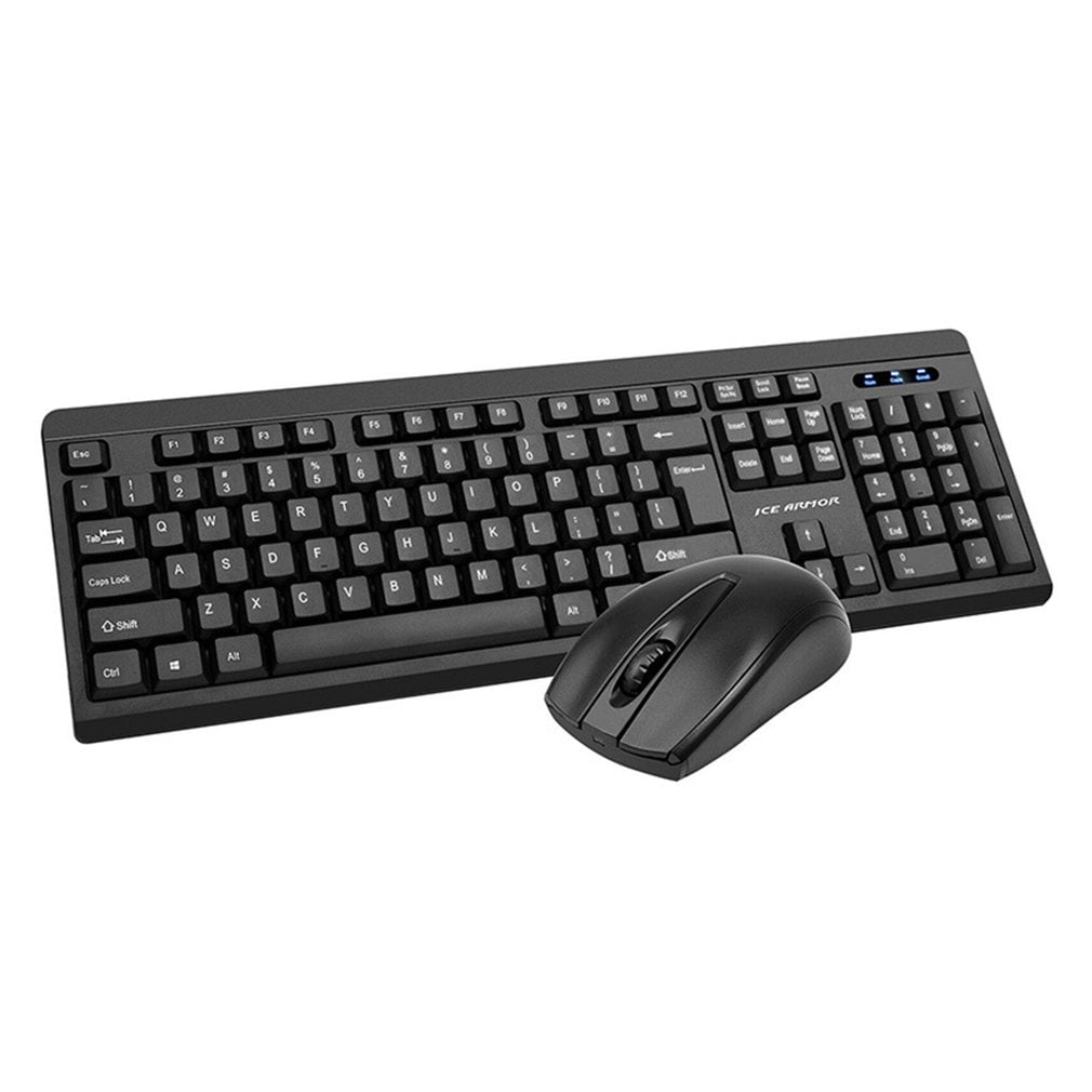 Wireless Keyboard And Mouse Set Illuminated Ergonomic Home Desktop