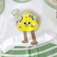 thumbnail image 5 of HCNTES Toddler Infant Baby Girls Summer Clothes Kid Outfits Boys Short Sleeves T-Shirt Tops + Shorts Cute Outfits Set For Kid Summer Outfits 2t 3t 4t 5t 6t 7t 8t(H01-Light Green,3-4 Years), 5 of 8