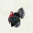 thumbnail image 6 of FRCOLOR Multi Color Lifelike Turkey Ornament for Home Decoration Made of Plastic 1 Piece, 6 of 10