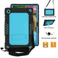 thumbnail image 3 of FIEWESEY for Samsung Galaxy Tab A8 Tablet Case,Heavy-Duty Shockproof Kids Friendly Rugged Protective case for Samsung Galaxy Tab A8 10.5 inch 2022 Release(Model: SM-X200/X205/X207)(Black/Blue), 3 of 6