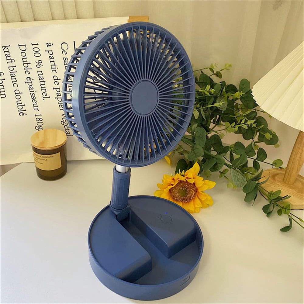 Onemayship 4-Speed Foldable and Retractable Design Floor Fan