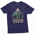 thumbnail image 4 of Men's Funny Valentine's day horror inspired T-shirt Michael the silent type funny valentine gift, 4 of 7
