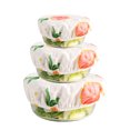 thumbnail image 1 of Cubiertas para tazones, cubiertas reutilizables para tazones, cubiertas elásticas para almacenamiento de alimentos, cubiertas para tazones, tapas reutilizables para alimentos, frutas y sobras, 1 of 5