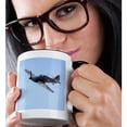 thumbnail image 2 of Hawker Hurricane, British And Allied Wwii Fighter Plane-Au02 Dwa6007 - David Wall, 15oz Two-Tone Black Mug, 2 of 7