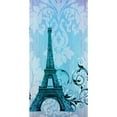 thumbnail image 2 of CafePress - Shabby Chic Swirls Eiffel Tower Paris - Large Beach Towel, Soft 30"x60" Towel with Unique Design, 2 of 3