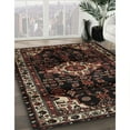 thumbnail image 3 of Ahgly Company Machine Washable Indoor Rectangle Traditional Brown Area Rugs, 10' x 13', 3 of 7