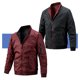 thumbnail image 2 of Traje de vuelo de moda para hombre más chaqueta de algodón Reversible chaqueta de cuello alto en abrigo cálido de invierno Pompotops  oipoqjl37793, 2 of 6