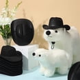 thumbnail image 3 of ZPAQI Party Pet Cowboy Caps for Small Dogs Fabric Western Hat Dogs Cosplay Hat, 3 of 6