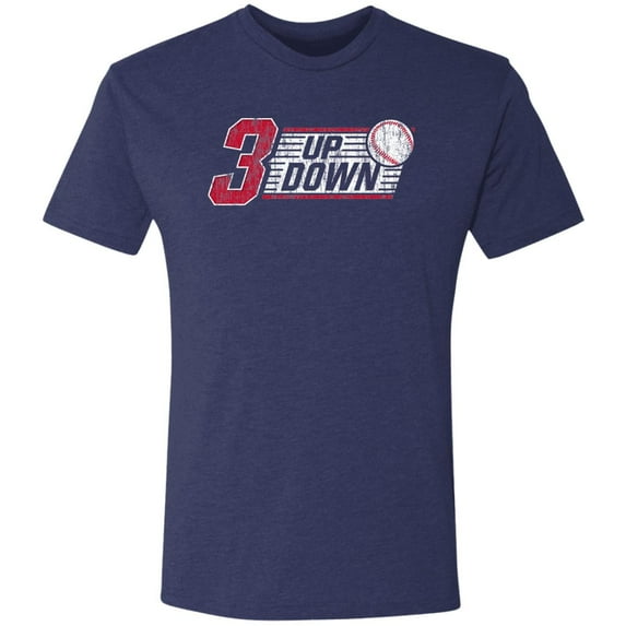 Three Up Three Down Tri-Blend Tee