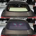 thumbnail image 1 of Car Decor Sticker 3D Transparent Auto Vehicle Back sticker Car decor Rear Window Decal Sticker Horror Monsters Decoration, 1 of 5