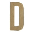 thumbnail image 1 of Wooden Letter Unfinished, Bebas Neue Font, Craft Cutout, 1 of 3