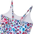 thumbnail image 6 of 4-12T Girls Swimsuit Leopard One-Piece Adjustable Swimwear Ruffled Bathing Suit with UPF 50+ Sun Protection, 6 of 11