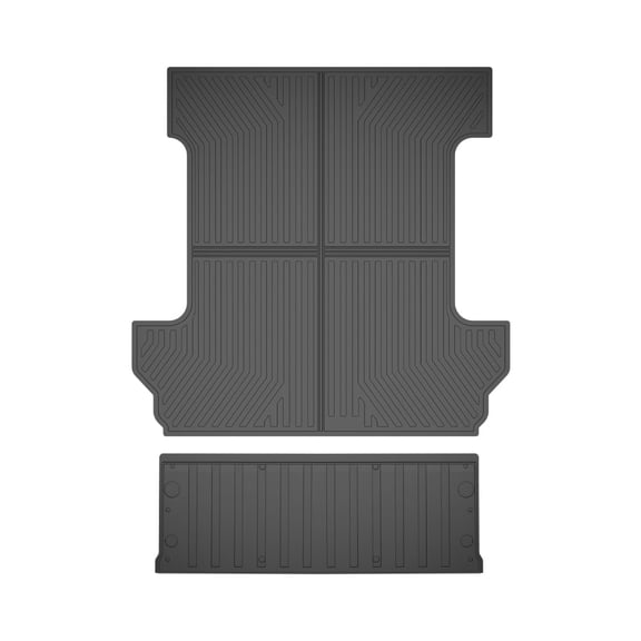 TPE 5.8FT Truck Bed Mat Tailgate Mat Fit for 2019-26 Silverado GMC Sierra 1500