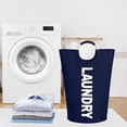 thumbnail image 3 of Cesta de vandería Grande de Te Oxford Almacenamiento Plegable con Asas Bolsa de 115 L Cesto de vandería Papelera de vandería Baoblaze Cesto de la ropa, 3 of 8