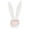 White, variant on Easter Bunny Ears Costume Hats Bunny Fancy Costume Accessories for Kids Adult Cosplay Birthday Theme Party Supply
