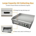 thumbnail image 6 of Lilypelle Electric Griddle, 22" Flat Grill,Cast Iron Griddle 1600W,for Commercial Restaurant BBQ Grill, 6 of 7