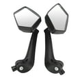 thumbnail image 3 of Motorcycle Rearview Mirror, 1 Pair Rotatable Motorcycle Side Rear View Mirror HD Motorcycle Bar End Mirrors Motorbike Handlebar Mirrors Replacement For Thread 8mm 10mm Scooter ATV, 3 of 8
