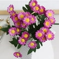 thumbnail image 1 of Arreglo de Flores de Seda de Manzanilla Artificial | Decoración realista para el hogar | Ramo de fibra de poliéster - Múltiples colores - 27cm | Realista, resistente a la decoloración, tacto suave |, 1 of 6