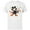 White, variant on Disney Mickey Mouse Spooky Dracula Costume Halloween - Short Sleeve Cotton T-Shirt for Adults - Customized-Black