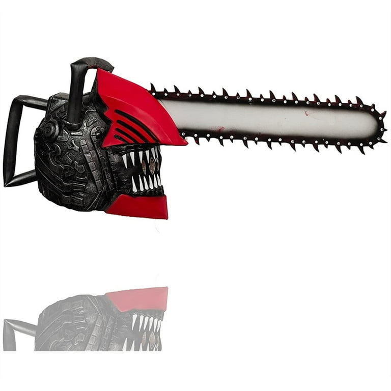 Chainsawman / Anime cosplay costume chainsaw helmet / saw arms