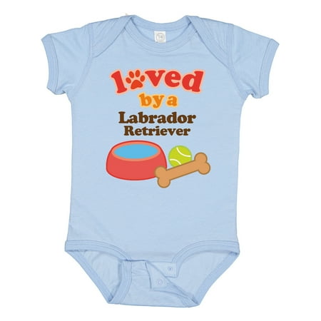 

Inktastic Labrador Retriever Loved by a Gift Baby Boy or Baby Girl Bodysuit