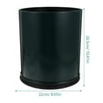 thumbnail image 2 of Worgeous  Compact Waste Basket Trash Bucket Bathroom Can Home Office Wastepaper, 2 of 8
